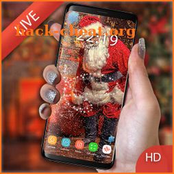 Santa Claus Live Wallpaper HD icon