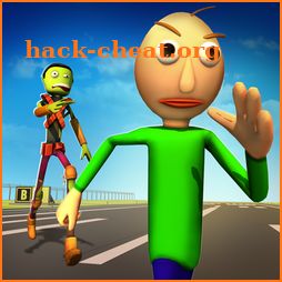 Scary Baldi : Airport Escape Game icon