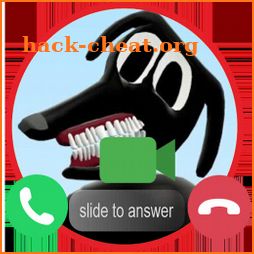 Scary Fake Call Cartoon dog vs Cartoon Cat Horor icon