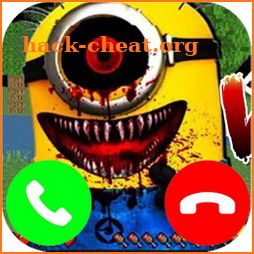 Scary minion.exe horror call icon