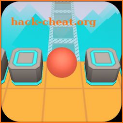 Scrolling Ball in Sky: casual rolling game icon