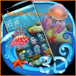 Sea world 3D Fish Theme icon