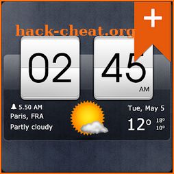 Sense Flip Clock & Weather Pro icon