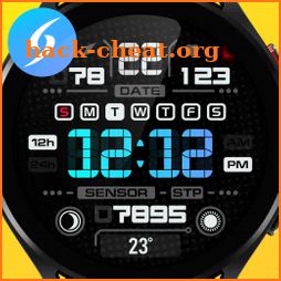 SH024 Watch Face, WearOS watch icon