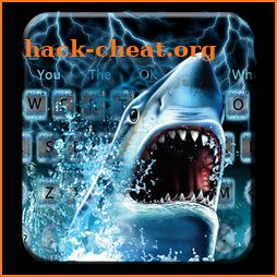 Shark Blue Water Keyboard icon