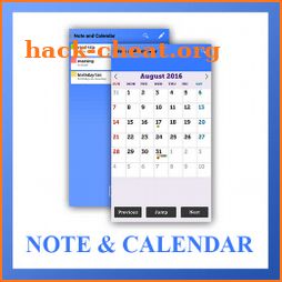 Simple Note Calendar List Reminder - Easy and Best icon