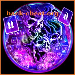 Skull Galaxy Keyboard icon