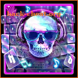 Skullcap DJ keyboard Theme icon