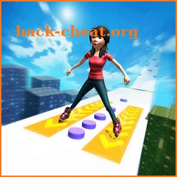 Sky Rush Skater! - Roller Skating Game icon