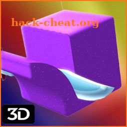 Slicing 3d asmr game 3d icon