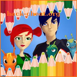 Slug Games Coloring Book for Slugterra Slug it out icon