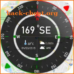 Smart GPS Compass Map for Android icon