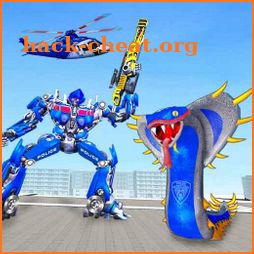 Snake Robot Transform Car Game:Robot Shooting Game icon