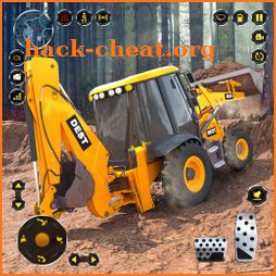 Snow Excavator Construction 3D icon