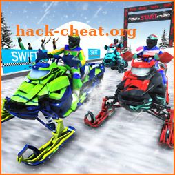 Snowmobile Trail Winter Sports icon