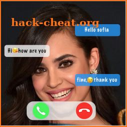 Sofia Carson Prank Video Call icon