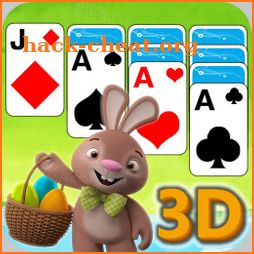 Solitaire 3D Cute Animals icon