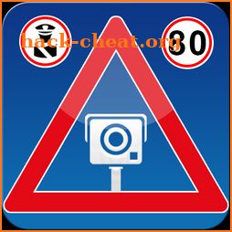 Speed Camera Radar on Road: Speedometer GPS & Maps icon