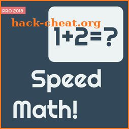 Speed Math 2018 - Ad free icon