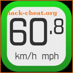 Speedometer GPS digital icon