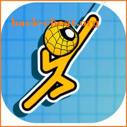 Spider Stickman Hero Swing icon