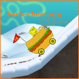 Sponge Car Climb Racing icon