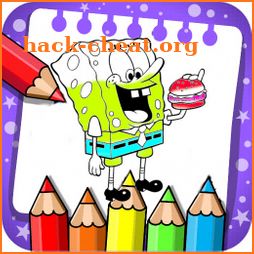 Sponge Coloring Patrik Cartoon icon