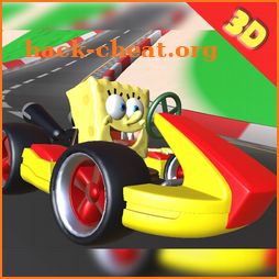 spongebob Racing World - Hill Car Racing Adventure icon