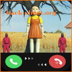 Squid Game Doll Fake Call Prank icon