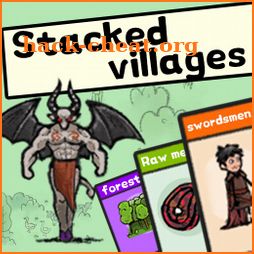 Stacked villages icon