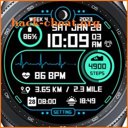 Step Up 3 - Digital Watchface icon