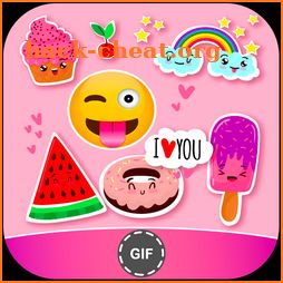 Stickers GIF icon