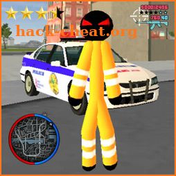 Stickman Prison Stickman Rope Hero Gangstar Crime icon