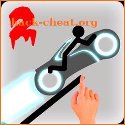 Stickman Racer Road Draw 2 Heroes icon