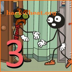 Stickman school escape 3 icon