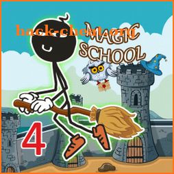 Stickman school escape 4 icon