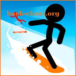 Stickman Snow Ride icon