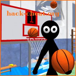 Stickman Teacher. Basketball Basics icon