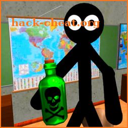 Stickman Teacher. Neighbor School Escape 3D icon