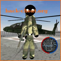 Stickman US Army Stickman Rope Hero counter icon