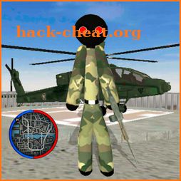 Stickman US Army Stickman Rope Hero counter war icon