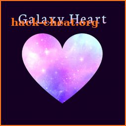 Stylish Wallpaper Galaxy Heart Theme icon