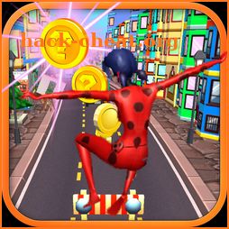 Subway Lady Bug Cat Noir Rush Jump icon