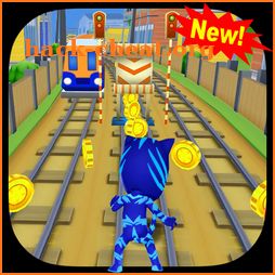 Subway PJ Hero Masks Run Game icon