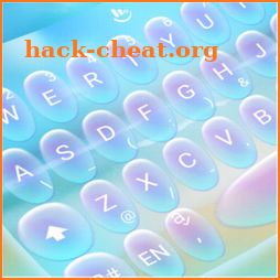 Summer Sea Water Drops Keyboard Theme icon