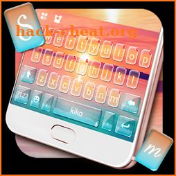 Sunset Holiday Seaside Keyboard Theme icon