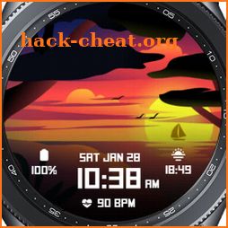 Sunset Landscape icon