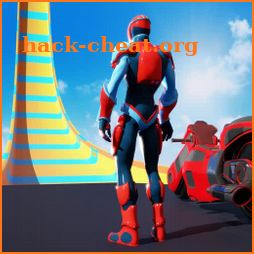 Super Hero Bike Stunt Racing icon