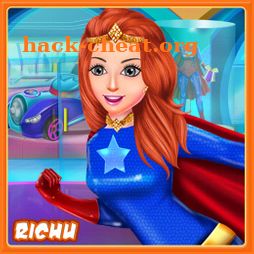 Super Power Hero Girls Dress up icon