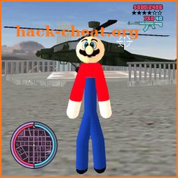 Super Stick Bros Stickman Rope Hero Gangstar Crime icon